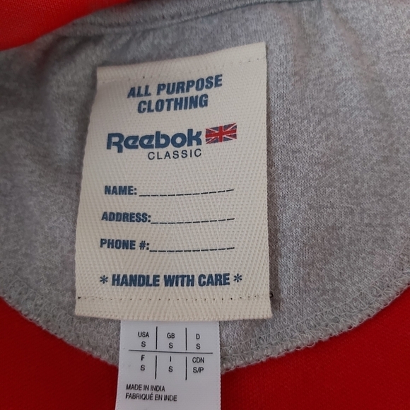 𝅺🍄3/50$🍄 Reebok full zip tracksuit jacket - Picture 8 of 8